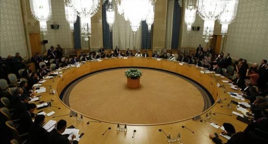 نشست صلح مسکو 1 550x295 - تقرير عن إجتماع موسكو بحضور من السياسيين الأفغان وحركة طالبان