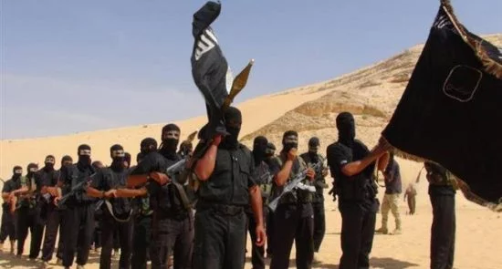 داعش 550x295 - اعتقال أحد أبرز عناصر تنظيم الدولة الإسلامية في محافظة الأنبار بالعراق