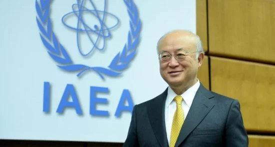 أمانو 550x295 - وفاة مدير الوكالة الدولية للطاقة الذرية