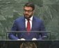 تهديد حركة طالبان وحماتها الأجانب من قبل حمدالله محب في الأمم المتحدة