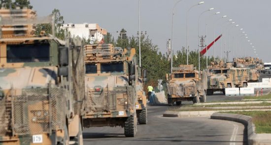 هجوم تركيا 550x295 - ماذا يحدث في شمال سوريا بعد الهجوم التركي العنيف على الأكراد