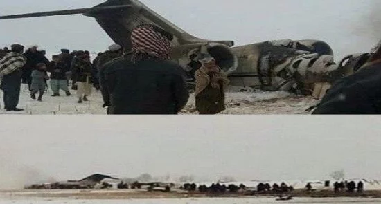 288 550x295 - طالبان: إسقاط طائرة تحمل جنودا أمريكيين في غزني وسط أفغانستان