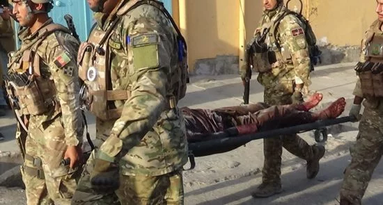 8201814101118467 550x295 - مقتل ثمانية جنود بهجوم مسلّح شمال أفغانستان