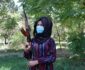 الصورة / عزم فتاة جوزجانية شجاعة على محاربة طالبان