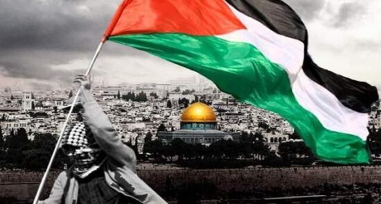 فلسطين1 550x295 - طالبان: ندين الاستيطان الإسرائيلي في فلسطين