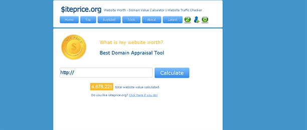 siteprice website value calculator | Techlog.gr - Χρήσιμα νέα τεχνολογίας