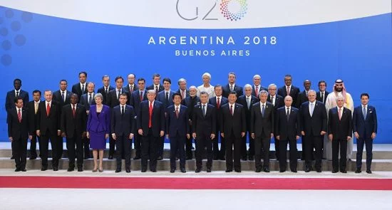 1070286003 550x295 - World Leaders Gather at the G20 in Argentina Amid Tensions