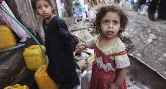 862261 reuters yemen children febx 1427866770 946 640x480 550x295 - World powers vote in bid to bring peace to Yemen