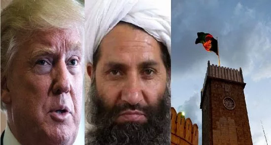 امریکا طالبان ارگ 550x295 - US Won’t Continue its Supports to Afghanistan when Peace Reached with Taliban