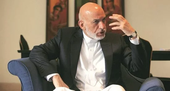 حامد کرزی 550x295 - Karzai; Any Stop in Peace Talks is would be a Mistake and Crime