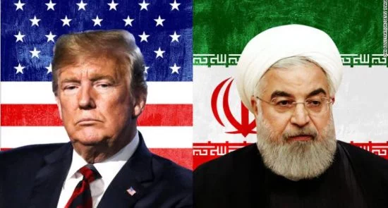 180723110625 20180723 trump rouhani usa iran flags exlarge 169 550x295 - The Lesson of Iran's Sanction is Clear: It Doesn't Produce Regime Change