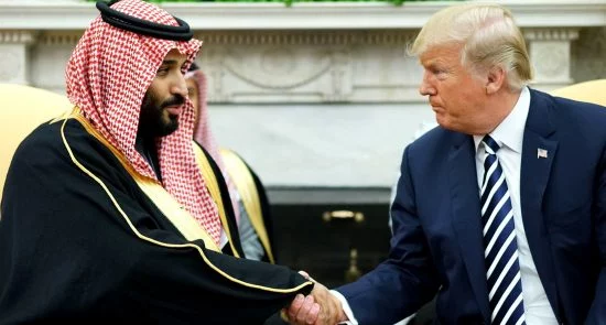 181211 donald trump mohammed bin salman cs 509p 1dd20bf36279d7c60140ce548c8d34ab.fit 2000w 550x295 - High-tech U.S. Bombs to be Built in Saudi Arabia; Under Trump Arms deal