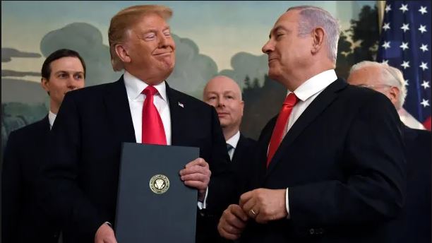 Capture 3 - Israel Netanyahu Renames Golan Heights Town "Trump Heights"