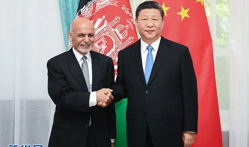 W020190617377150567771 500x295 - Chaina's Xi Meets with his Afghan Counterpart Ghani