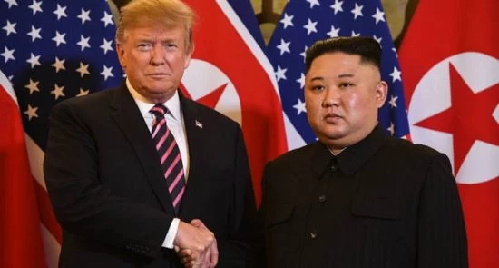 newsletter trumpkim 022719getty 550x295 - Kim Received a Letter from Trump with  'Excellent Content'