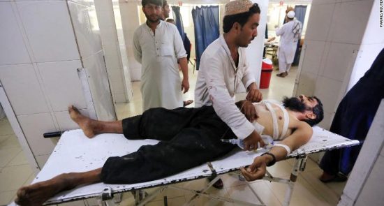 190712105036 01 afghanistan attack 0712 exlarge 169 550x295 - Child Suicide Bomber Kills Five, Injures 40 in Wedding Attack