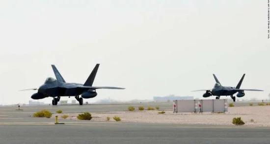 AADAXaI 550x295 - US Deployed F-22 Fighters to Qatar Amid Tensions with Iran