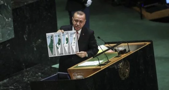 645x344 where are the borders of state of israel erdogan asks unga 1569349438074 550x295 - Where are the Borders of State of Israel? Erdoğan asks UNGA