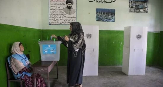 6720 550x295 - Afghanistan Polls Close after Day of violence, Fraud claims and Chaos