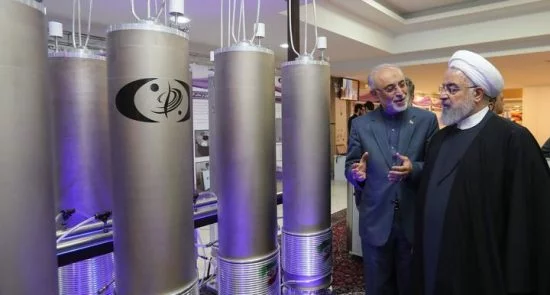 eight col rouhani 550x295 - Iran Curbs U.N. Probe Into Tehran Nuclear Equipment Site