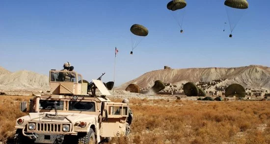 74CQUWAOHVFFDHQ5N5YJ6ZU72U 550x295 - US Pulls Troops out of Syria and Afghanistan, but the Tonnage of Airdropped Supplies is Spiking