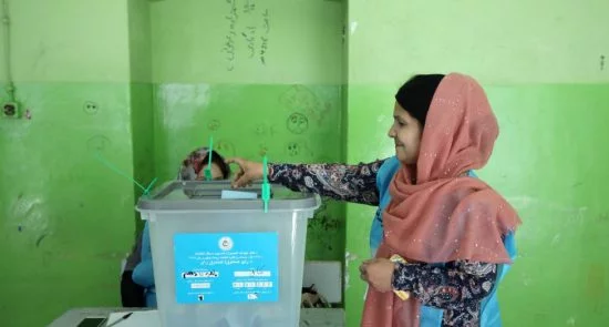 Votes still being counted in Afghanistan presidential election 550x295 - Votes still being Counted in Afghanistan Presidential Election