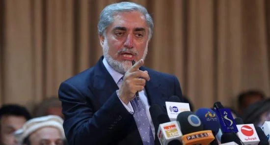 Abdullah Abdullah 550x295 - Abdullah to Boycott Recount Process in Afghanistan Election