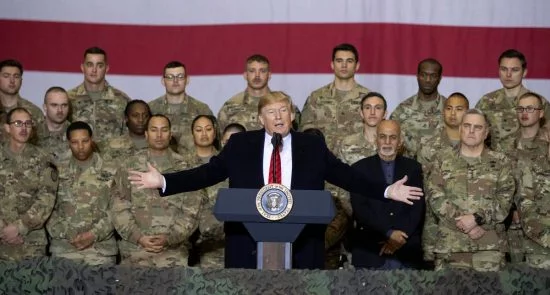 trump afghanistan 550x295 - In Afghanistan, Trump Creates Confusion Over U.S. Policy on Taliban