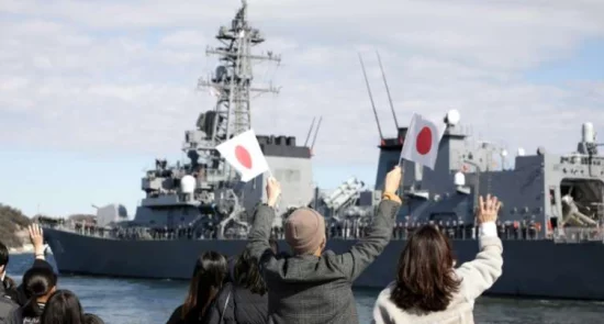 98 550x295 - Japan Sends Warship to Middle East to Protect Oil Tankers
