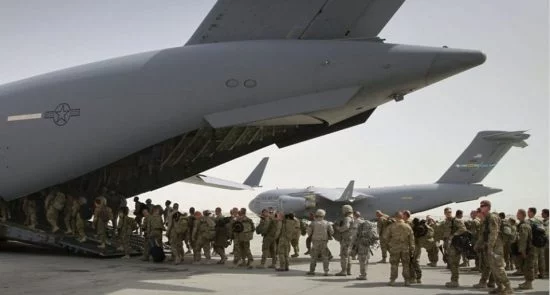plane 960x629 1 550x295 - US Troops Withdrawal from Afghanistan, The Only Way to End War Forever