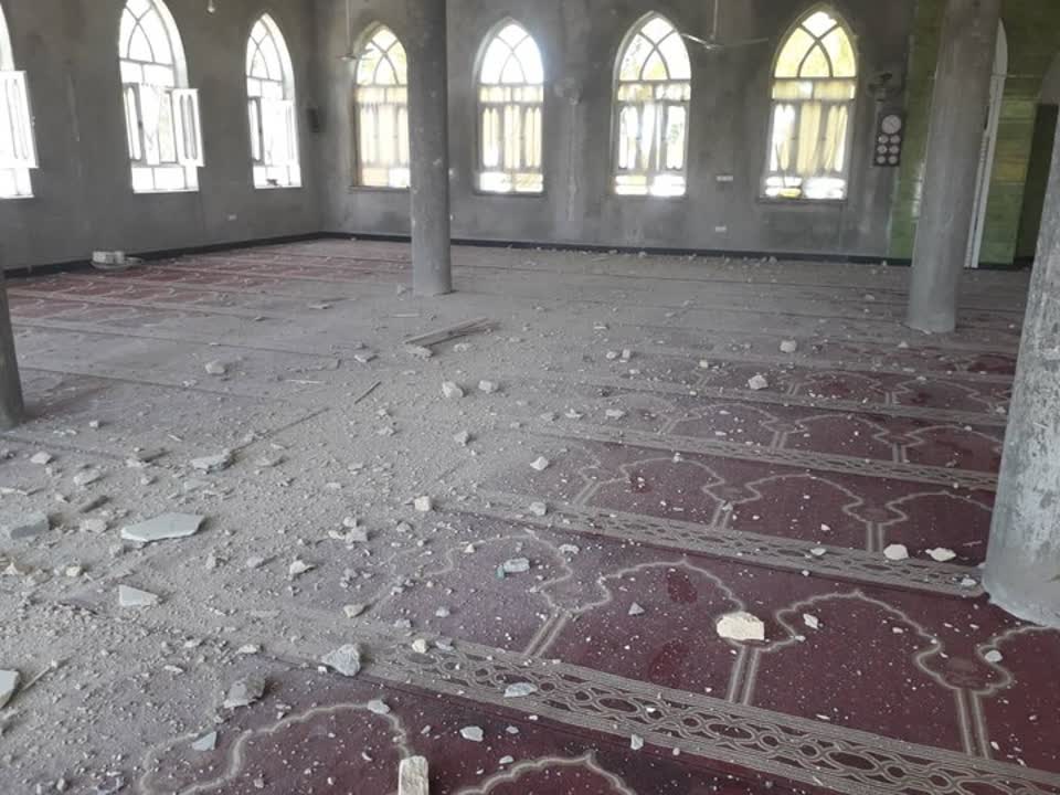 A destroyed Mosque in Baghlan 2 - Images: A destroyed Mosque in Baghlan.