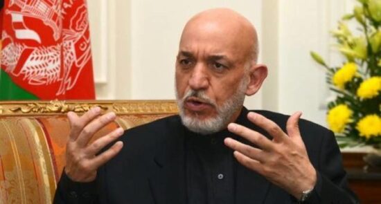 Hamid Karzai 550x295 - Karzai's concern about the conditions of Afghan refugees in Pakistani prisons