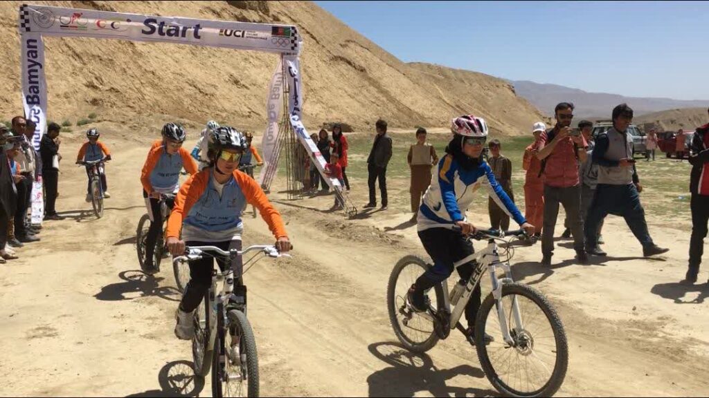 womens mountain biking  1024x576 - Pictures / The beginning of women's mountain biking competitions in Bamyan