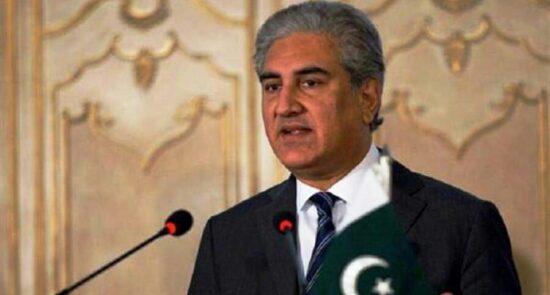 Shah Mahmoud Qureshi 550x295 - Pakistani Foreign Minister Concerned About Civil War in Afghanistan