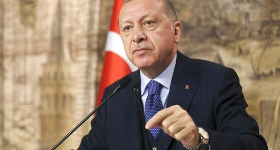 Erdogan 550x295 - Erdogan: The Taliban offered us to run Kabul Airport