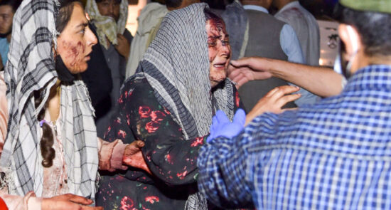 انتحاری کابل داعش 550x295 - Shocking revelation of foreign crime in Kabul airport blast