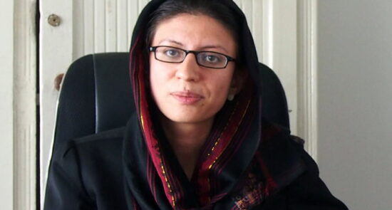 شهرزاد اکبر 550x295 - Shahrzad Akbar: All citizens must confront gender discrimination in Afghanistan