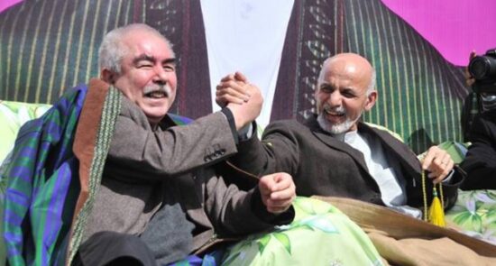 Abdul Rashid Dostum عبدالرشید دوستم 550x295 - Dostum: Ghani and NATO betrayed us