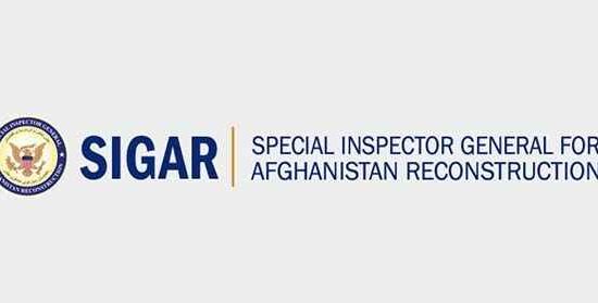 سیگار sigar 550x279 - SIGAR reveal the value of former Afghan security forces' equipment