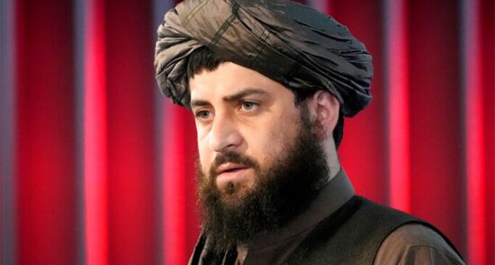 محمد یعقوب مجاهد 550x295 - Mullah Yaqub Urges International Recognition for Taliban-led Government