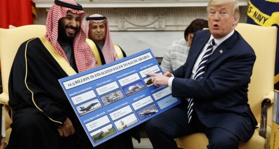 arms sales to Saudi Arabia فروش سلاح به عربستان  550x295 - American senator demanded to stop arms sales to Saudi Arabia