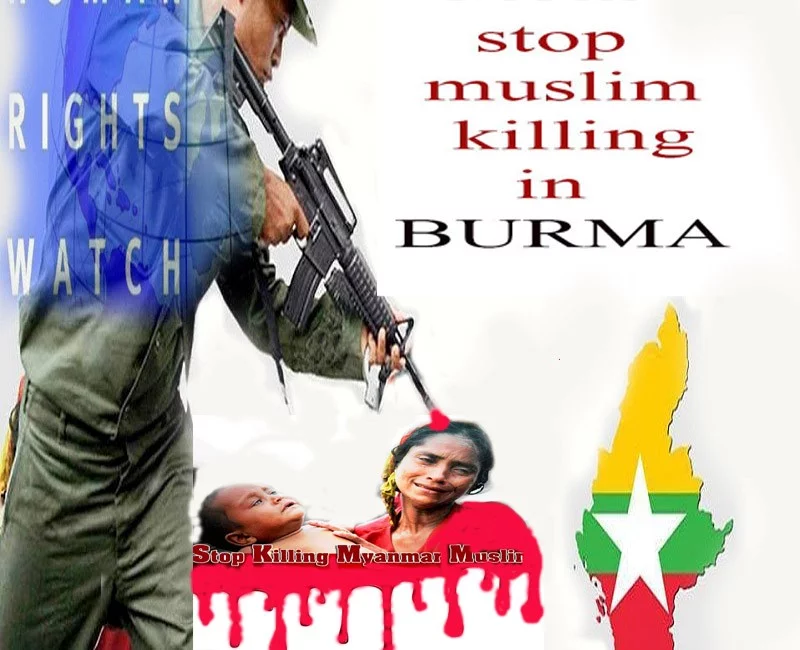 د میانمار پوځیانو شپږ مسلمانان ووژل