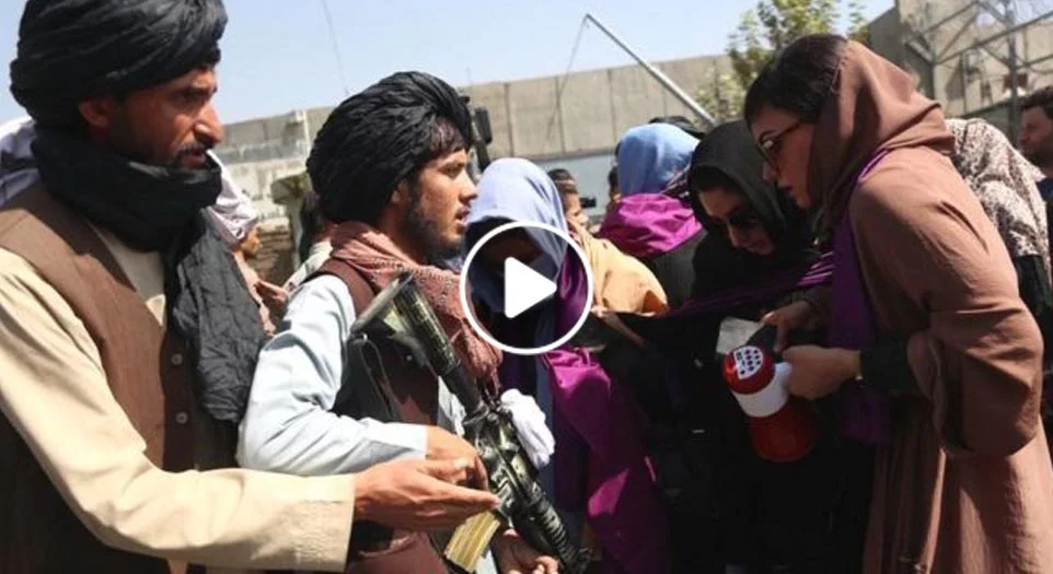 ویډیو / کابل کې د طالبانو د ظلم پر ضد د ښځو مظاهره