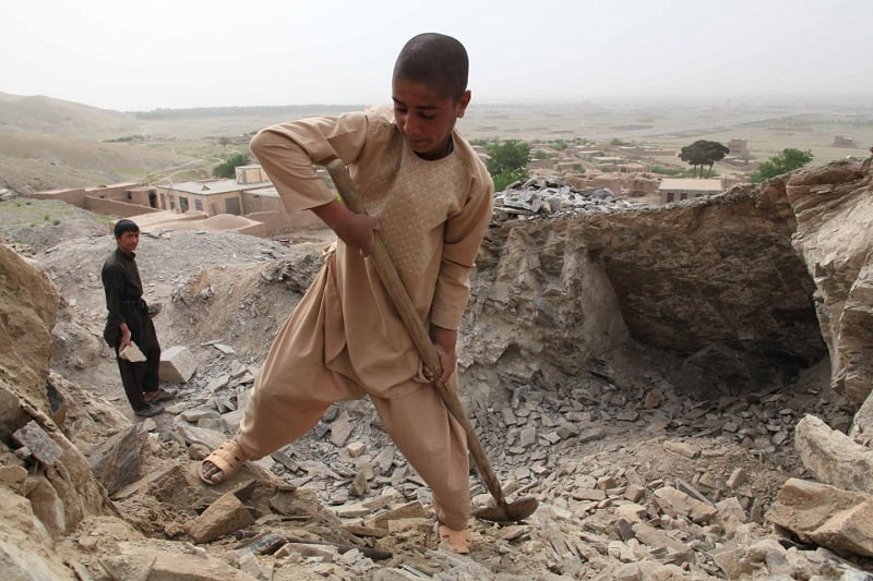 یونیسف: په افغانستان کې له هرو پنځو ماشومانو څخه یو یې کار کوي