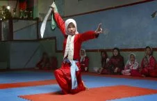 قهرمانی ووشوکاران دختر افغانستان در ایران