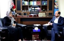دیدار وزرای امور داخله و امور زنان افغانستان