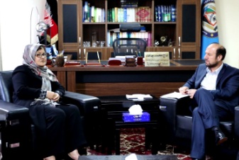 دیدار وزرای امور داخله و امور زنان افغانستان