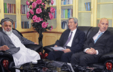 دیدار وزیر عدلیه افغانستان با سفیر ملکی ناتو