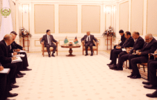 غنی 226x145 - دیدار رئیس جمهور احمدزی با روسای جمهور تاجکستان، ترکمنستان و قزاقستان