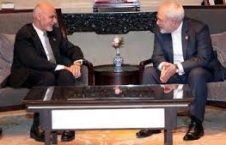 غنی و ظریف 1 226x145 - دیدار رییس جمهور احمدزی با وزیر خارجه ایران